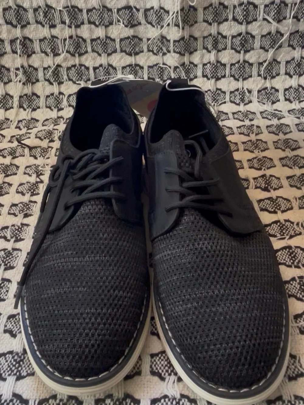 Cat & Jack Black Knit Dress Shoes for Kids